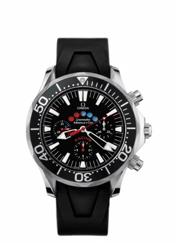 Omega Seamaster Diver 300M Automatic 44 Racing Chronometer Stainless Steel / Black / Rubber / America's Cup 2869.50.91 (28695091)